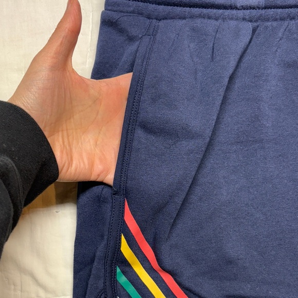 Ford Motor Company Retro Rainbow Stripe Women's Dolphin Shorts 3X NWT - Picture 7 of 13